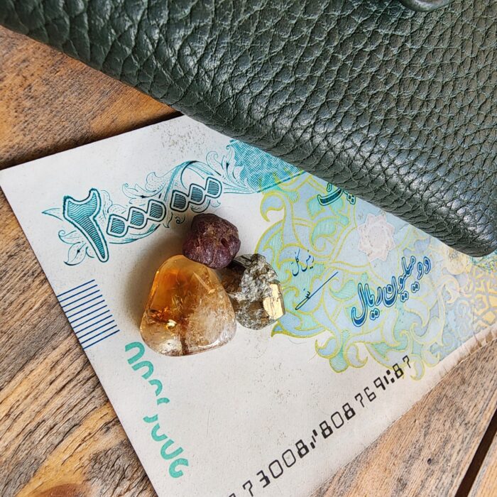 پک سنگ جذب ثروت مخصوص کیف پول - Image 2