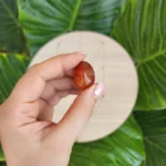 سنگ عقیق قرمز مناسب گرید کریستال هفت چاکرا تامبل